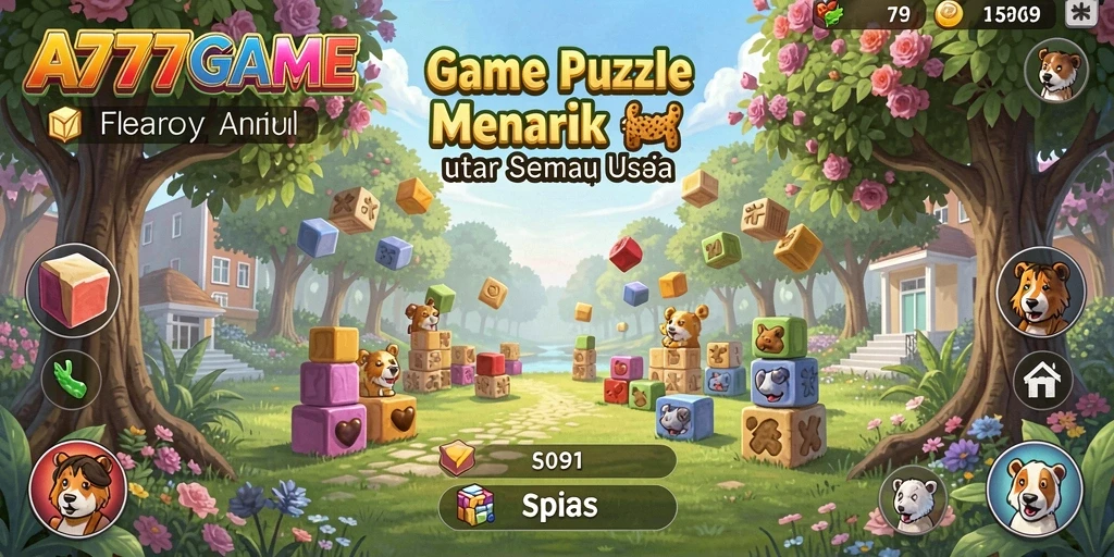 Gameplay menarik dari A777GAME menampilkan tantangan puzzle yang seru.