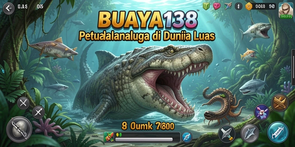 Gameplay seru dan grafis menarik dalam BUAYA138.