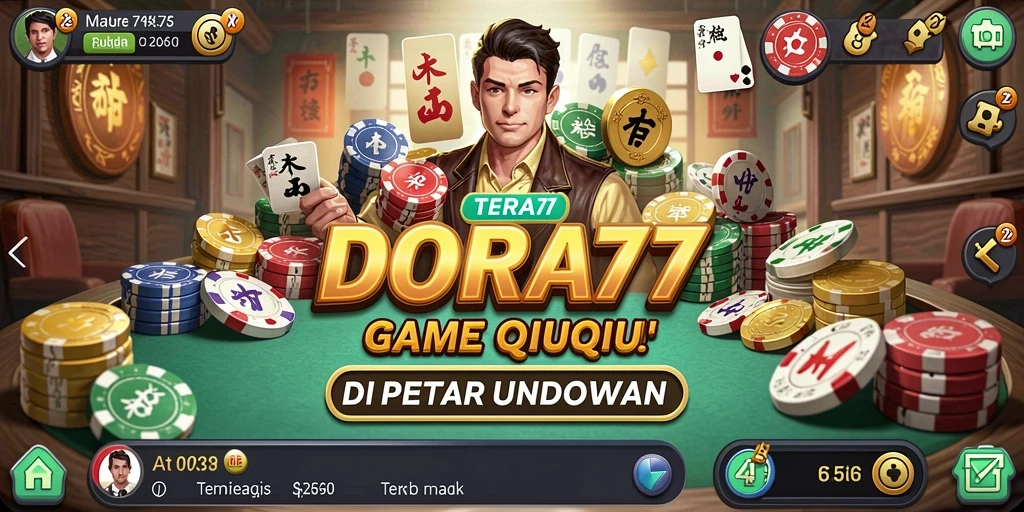 Tampilan gameplay DORA77 yang menarik dan mendebarkan.