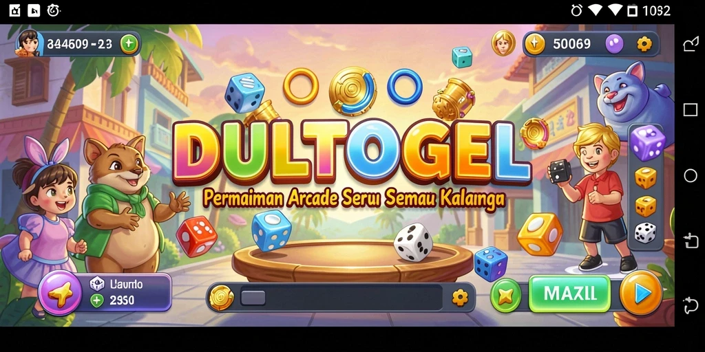 Menampilkan gameplay seru dari DULTOGEL dengan tantangan menarik.