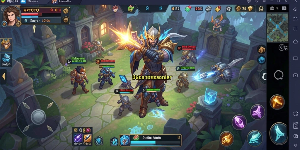 Tampilan gameplay HPTOTO yang penuh strategi dan tantangan.