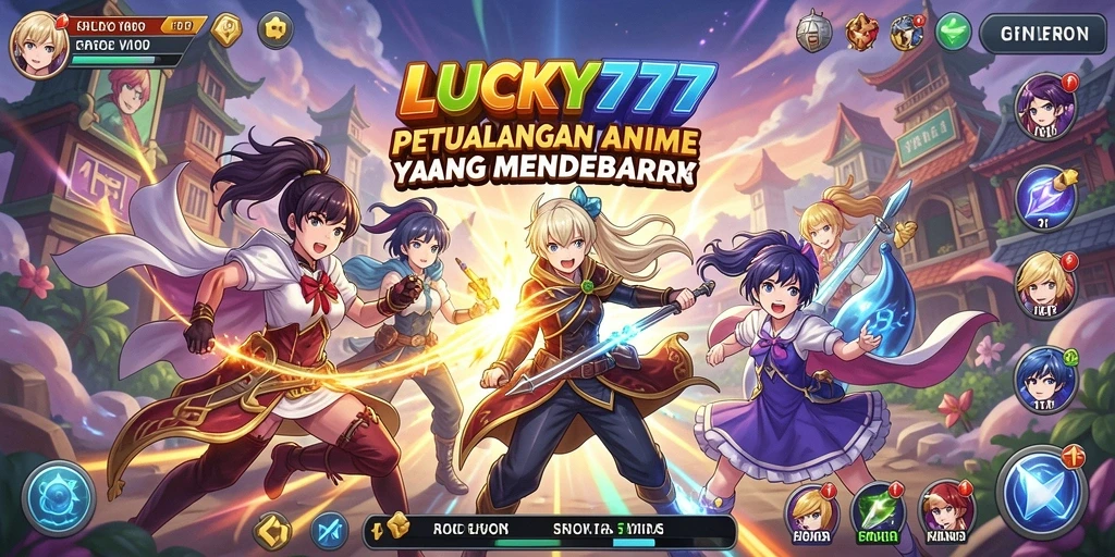 Tampilan menarik dari gameplay LUCKY777 yang penuh warna.