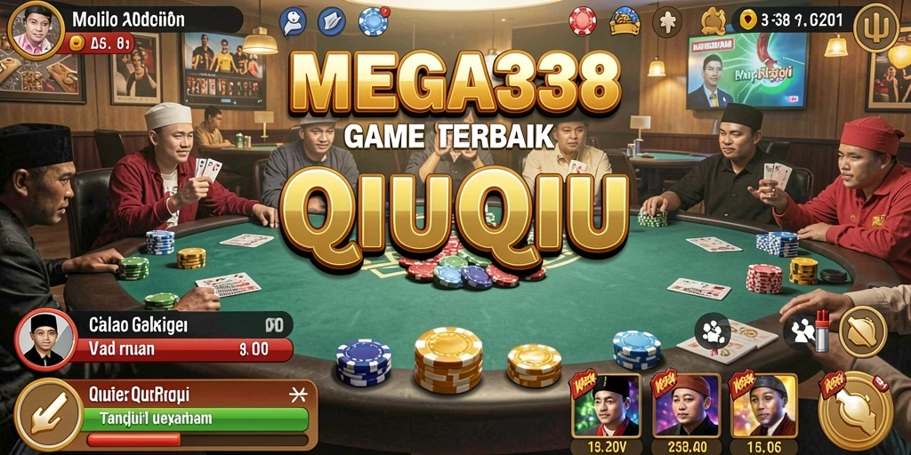 Screenshot gameplay QiuQiu MEGA338 yang seru dan menarik.