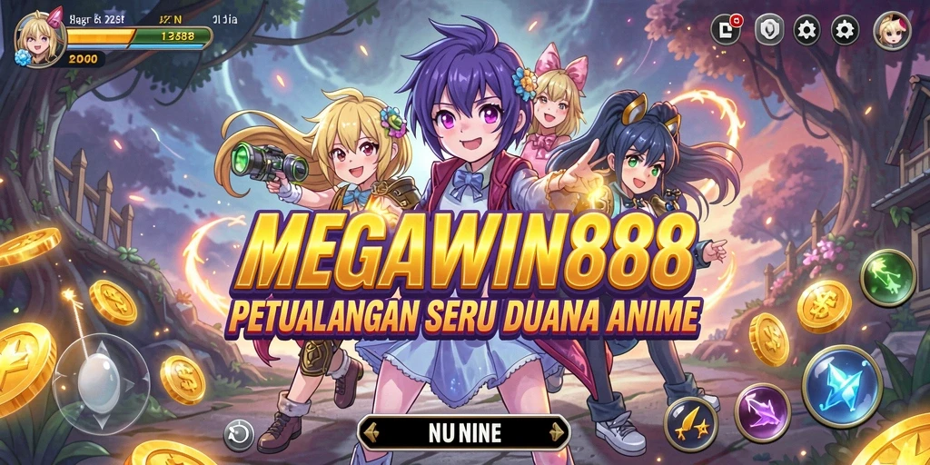Gameplay seru dan grafis menawan dalam MEGAWIN888.