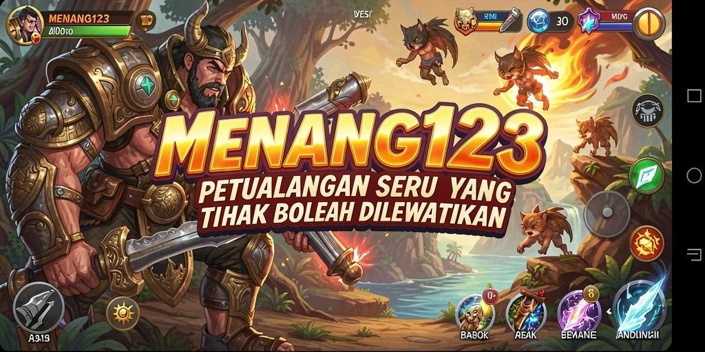 Tampilan gameplay MENANG123 yang menakjubkan dan penuh aksi.
