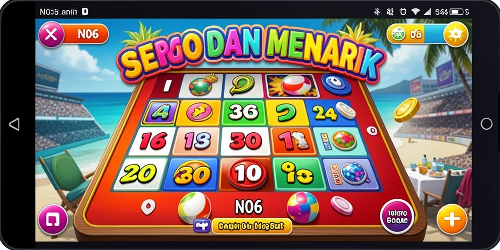 Screenshot gameplay N06 menampilkan keseruan permainan Bingo.