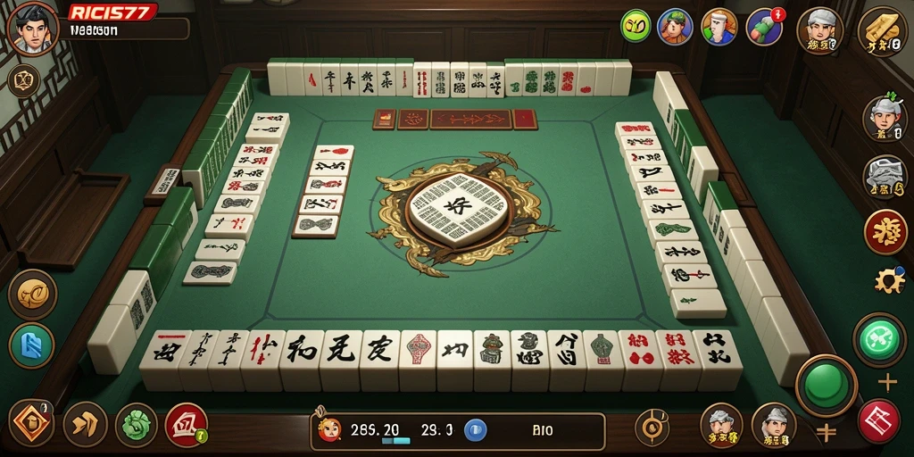 Tampilan gameplay RICIS77 yang seru dan menegangkan.