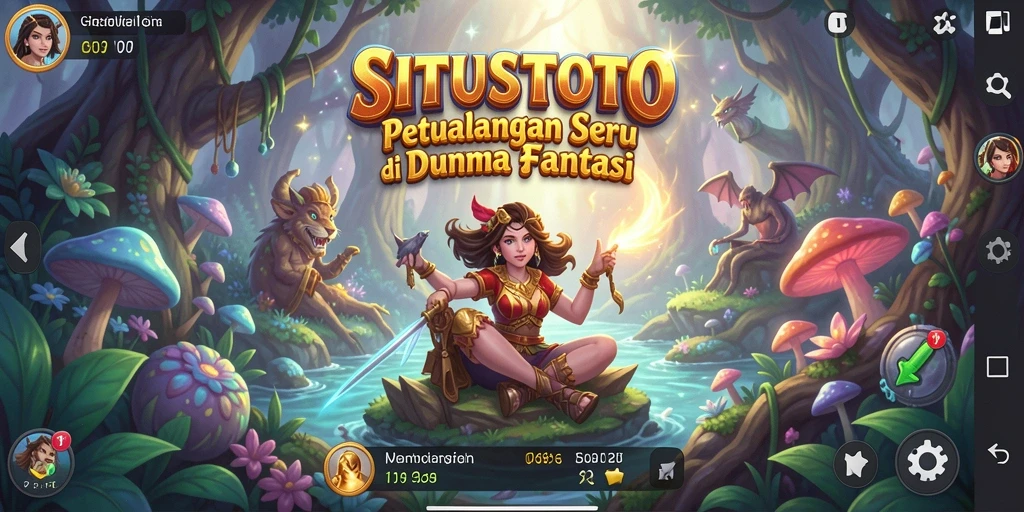 Screenshot gameplay <strong>SITUSTOTO</strong> menunjukkan aksi seru di dunia petualangan.