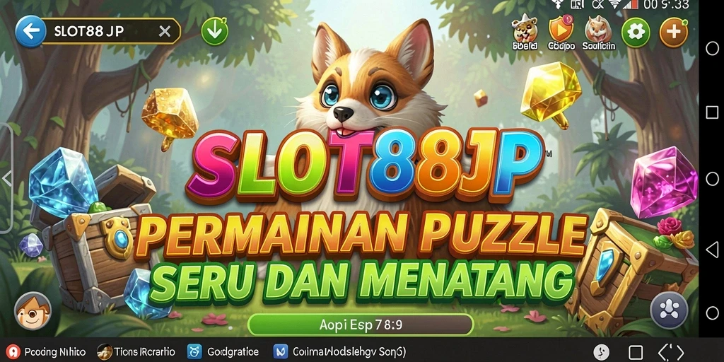 Tampilan gameplay menantang di SLOT88JP dengan puzzle yang menarik.