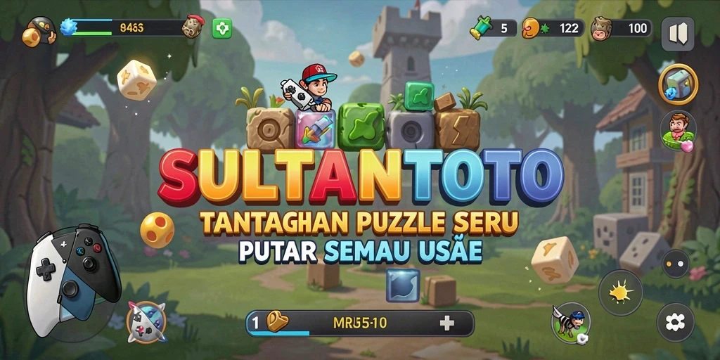Tampilan gameplay SULTANTOTO yang menarik dan menantang.